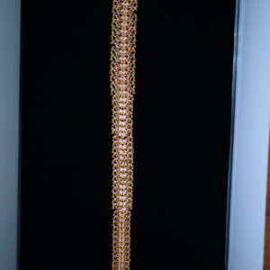 Antique Lakshmi Multi Stone Designer Long Jadabillai