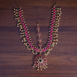 Premium Multistone Designer Mathapatti