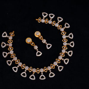 Unique Whitestone Necklace Set