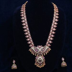 Multistone Designer Long Necklace Set