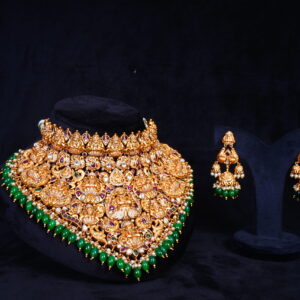 Grand Long Lakshmi Designer Choker Set