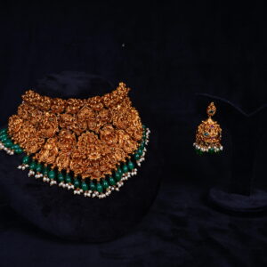 Antique Finish Lakshmi Designer Choker set