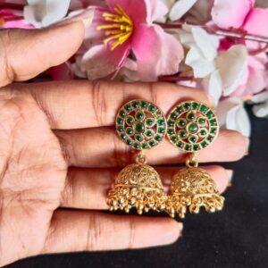 Green Stone Designer Jumki