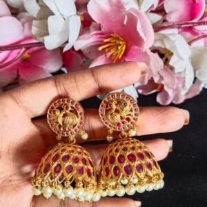 Elegant Peacock Designer Jumki