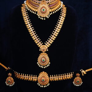 antik mahalakshmi hip belt jwellery