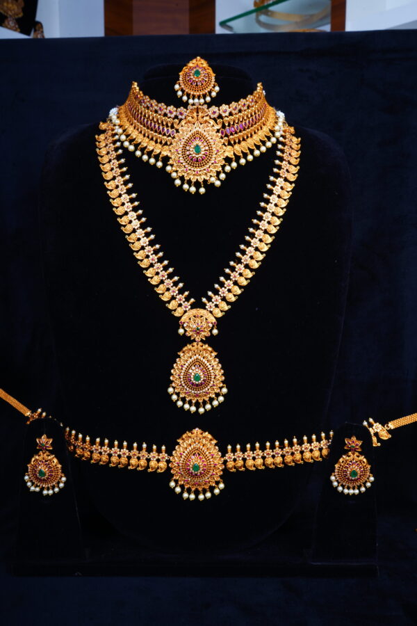 antik mahalakshmi hip belt jwellery