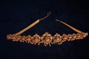 antik mahalakshmi hip belt jwellery