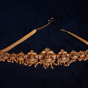 antik mahalakshmi hip belt jwellery