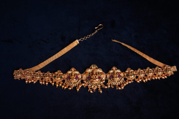 antik mahalakshmi hip belt jwellery