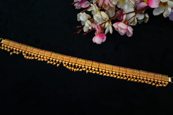 antik mahalakshmi hip belt jwellery