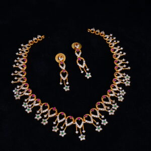 Premium Multistone Necklace Set