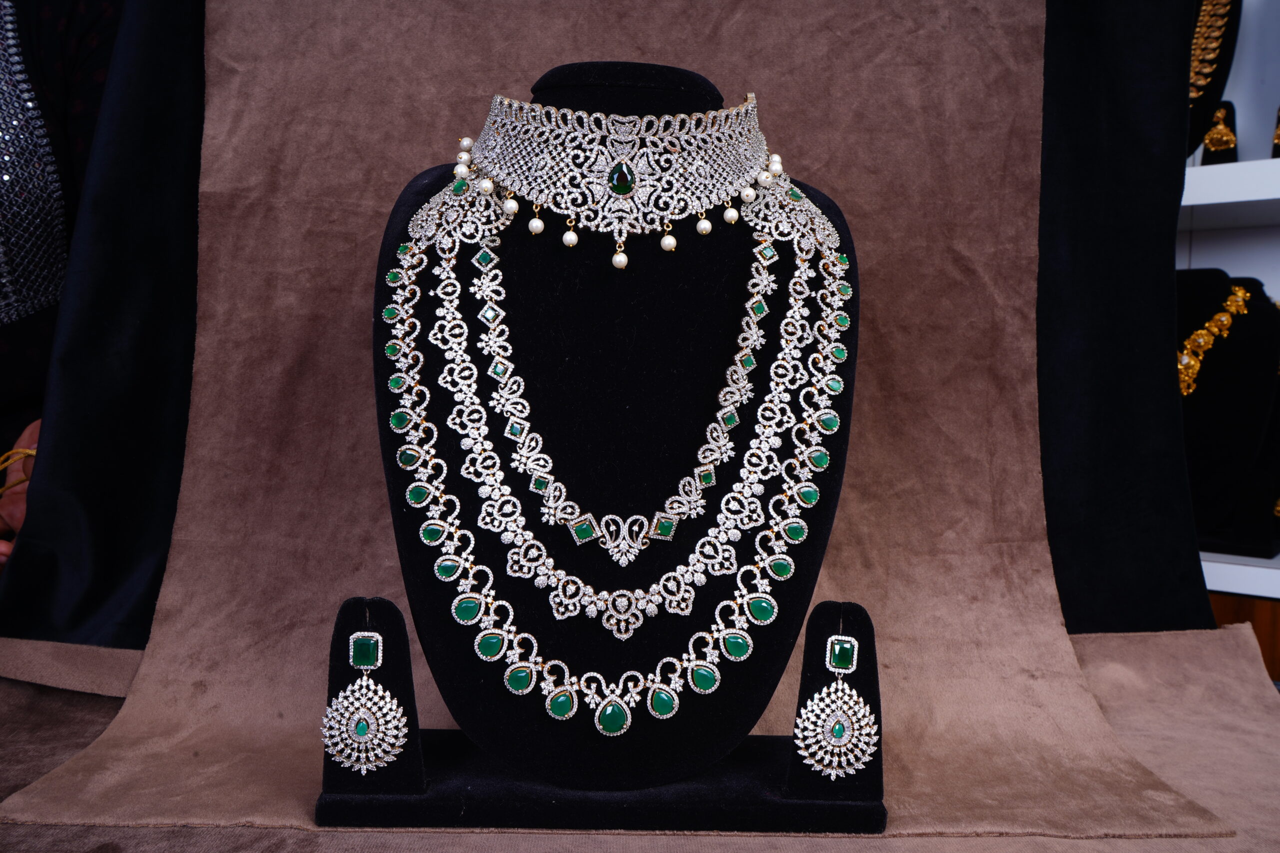 antique American bridal jewelry